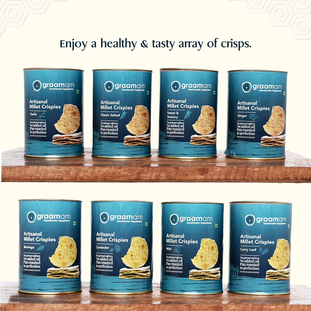 Millet Crispies - Mint