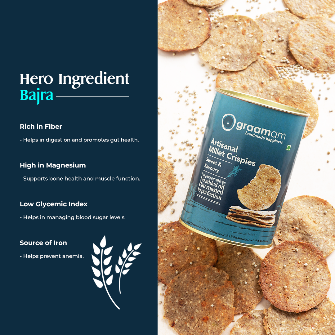 Millet Crispies - Sweet & Savoury