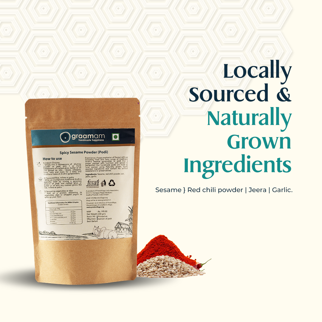 Spicy Sesame Podi