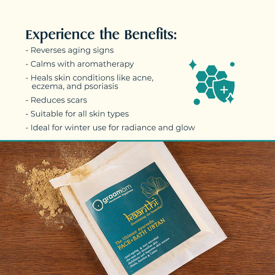 Kaanthi Ayurvedic Face & Body Ubtan