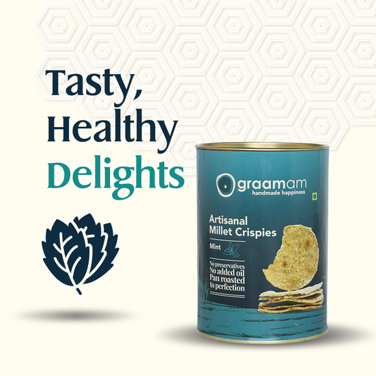 Millet Crispies - Mint