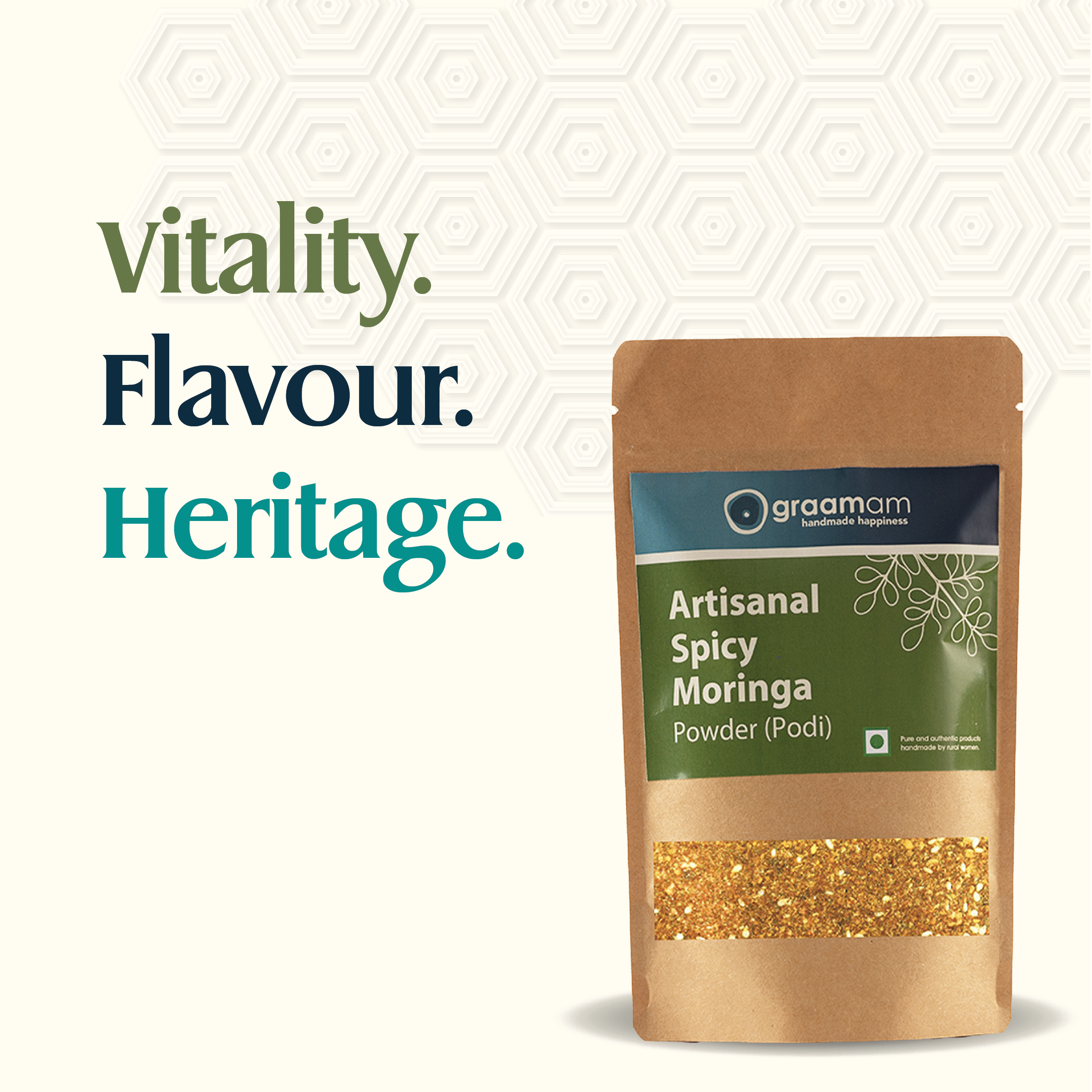 200gm Powder - Moringa leaf – PROTOVILLAGE LIVELIHOOD SYSTEMS PVT LTD