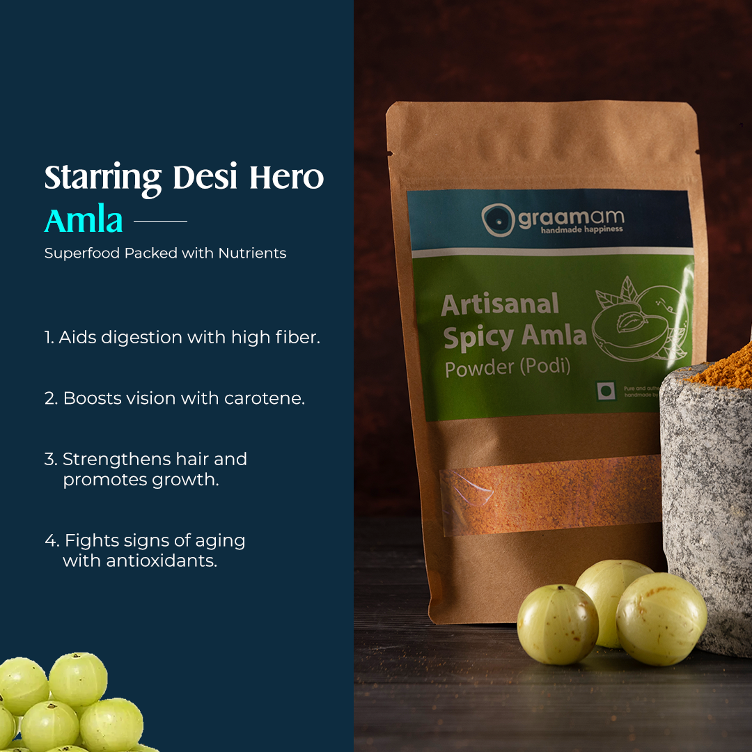 200gm Powder - Spicy Amla