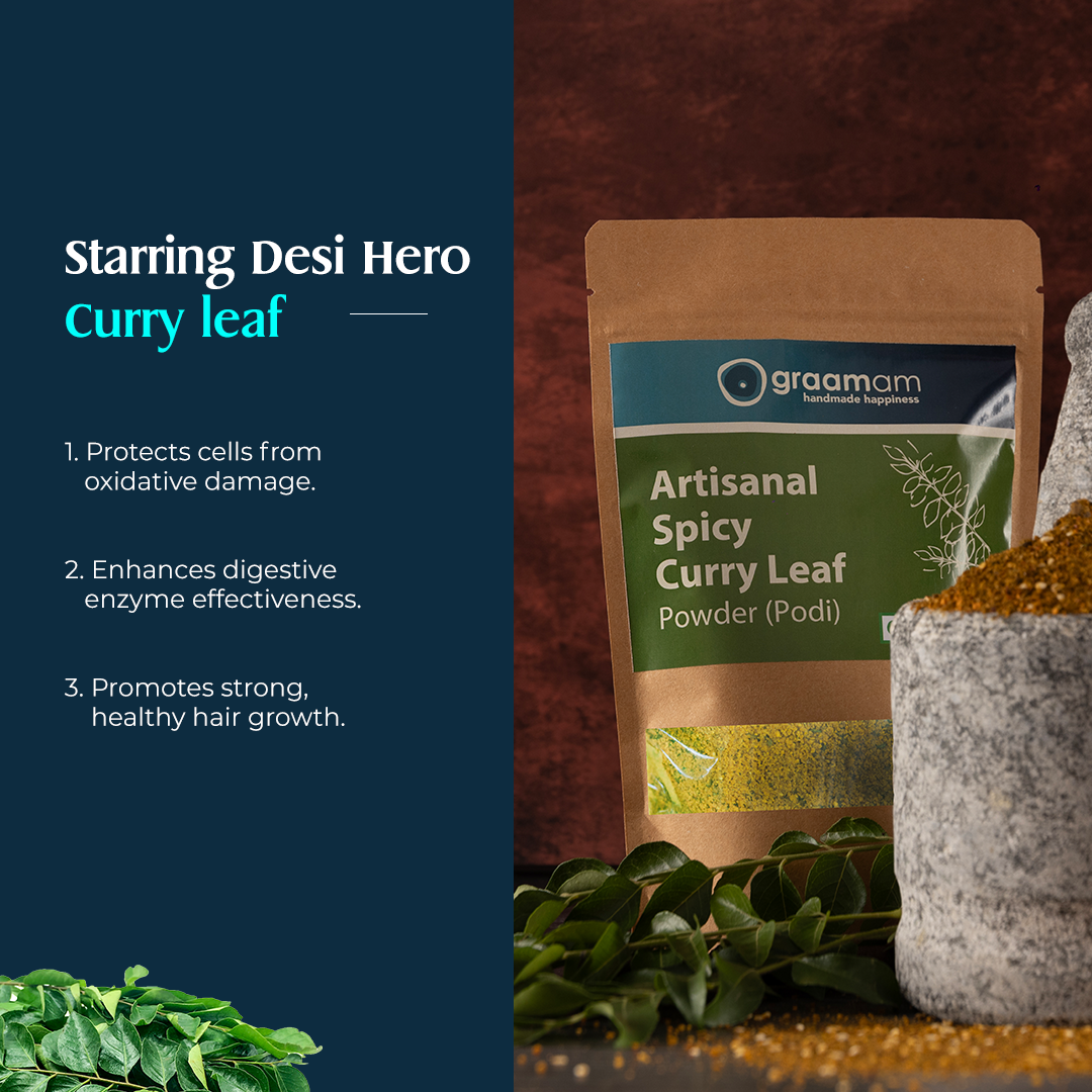 Spicy  Curryleaf Podi