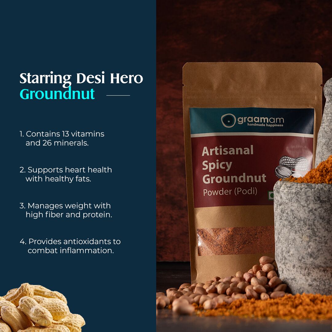 Graamam Spicy Groundnut (podi)