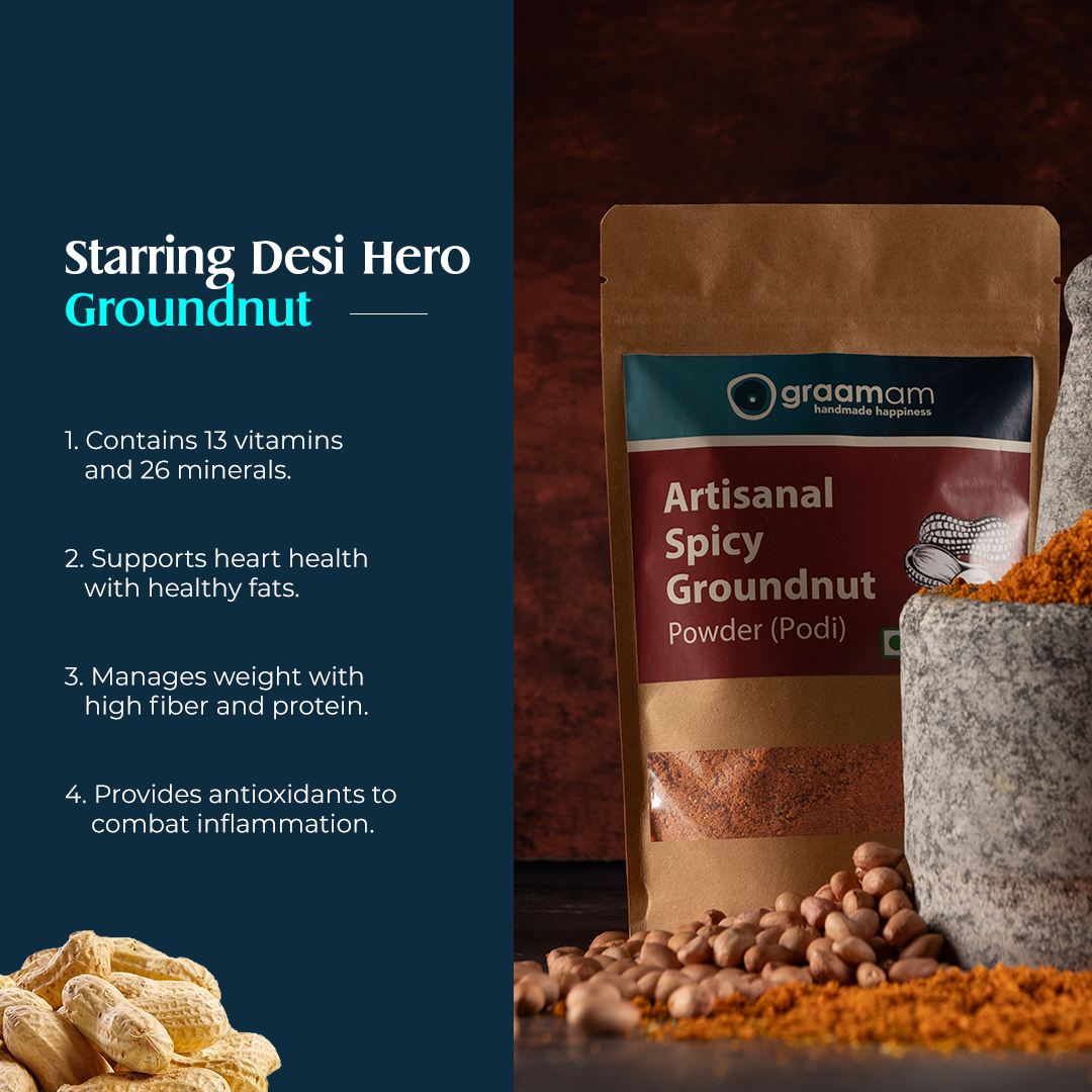 Spicy Groundnut Podi