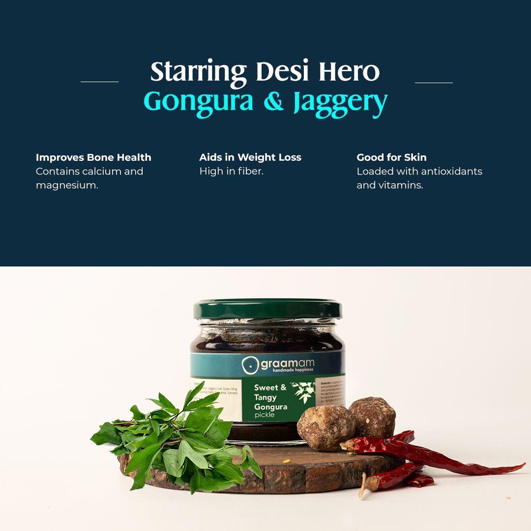 Sweet & Tangy Gongura pickle by Graamam, image 5