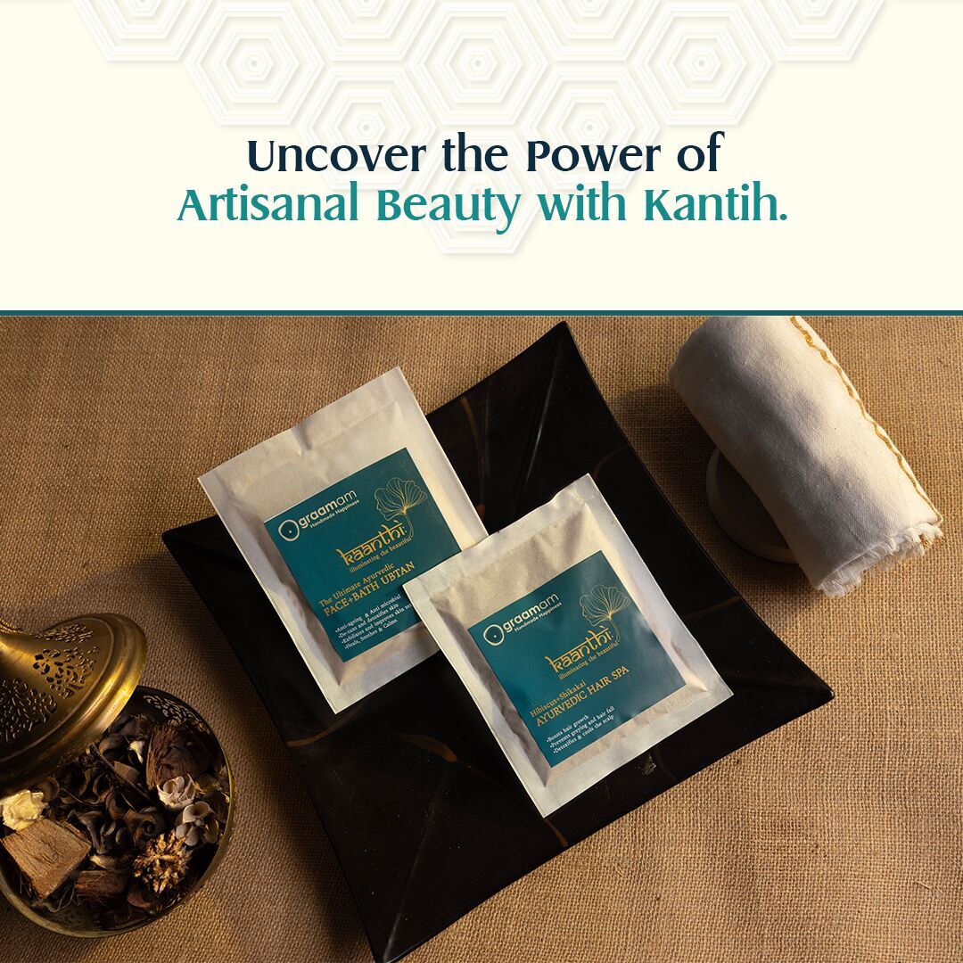 Kaanthi Ayurvedic Face & Body Ubtan by Graamam, image 5