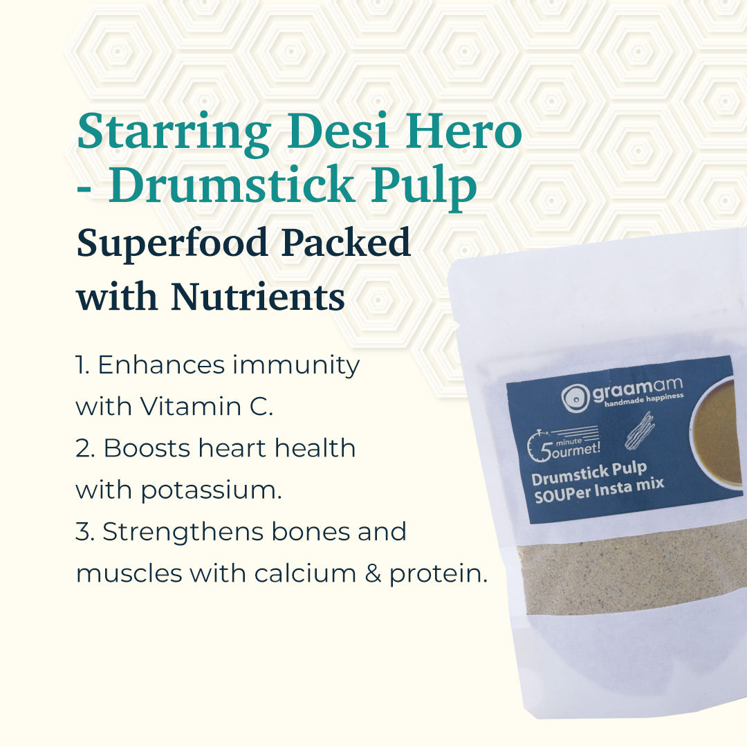 Drumstick pulp soup Insta-mix