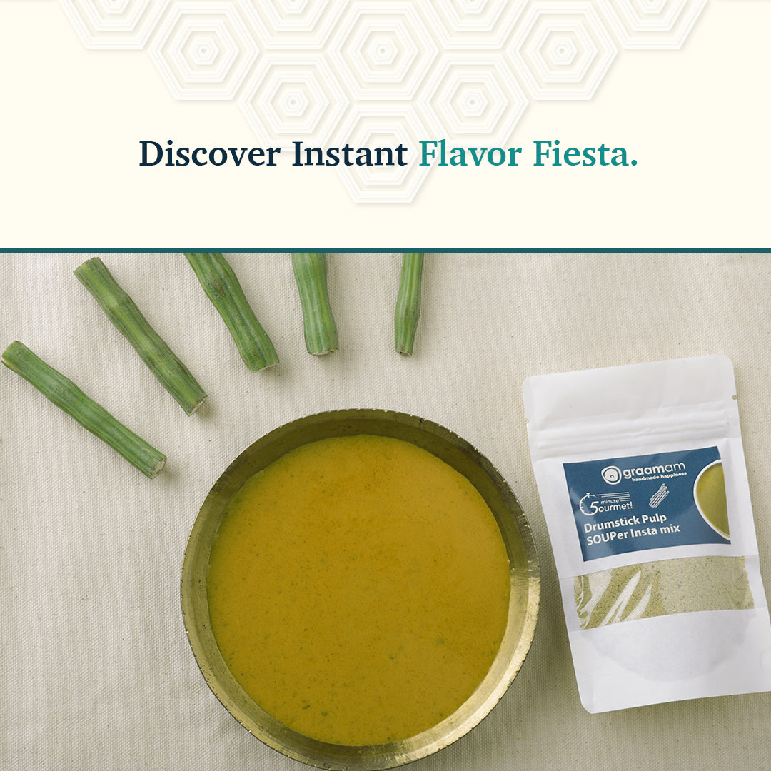 Drumstick pulp soup Insta-mix