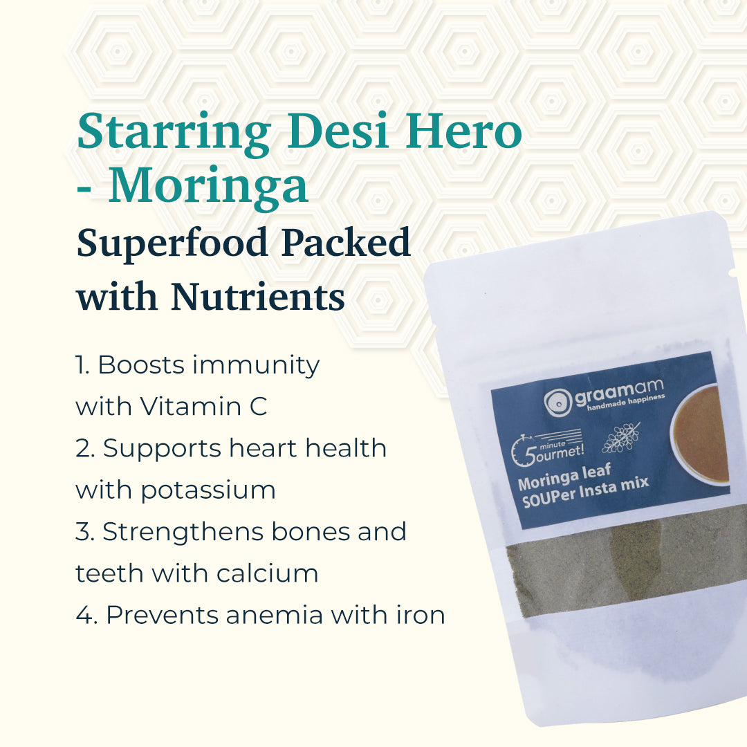 100gm Moringa Pulp SOUPer Insta mix