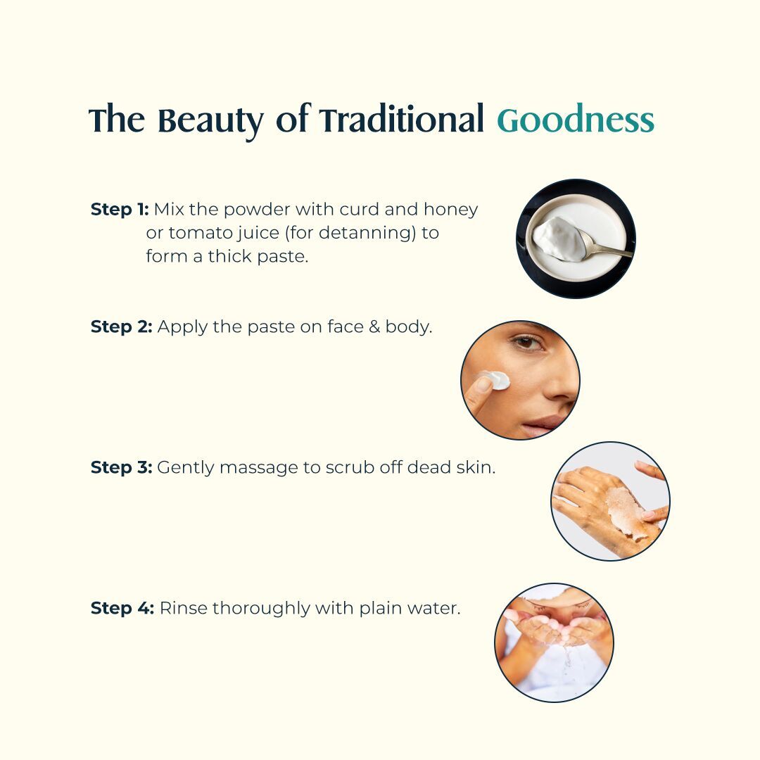 Kaanthi Ayurvedic Face & Body Ubtan by Graamam, image 4