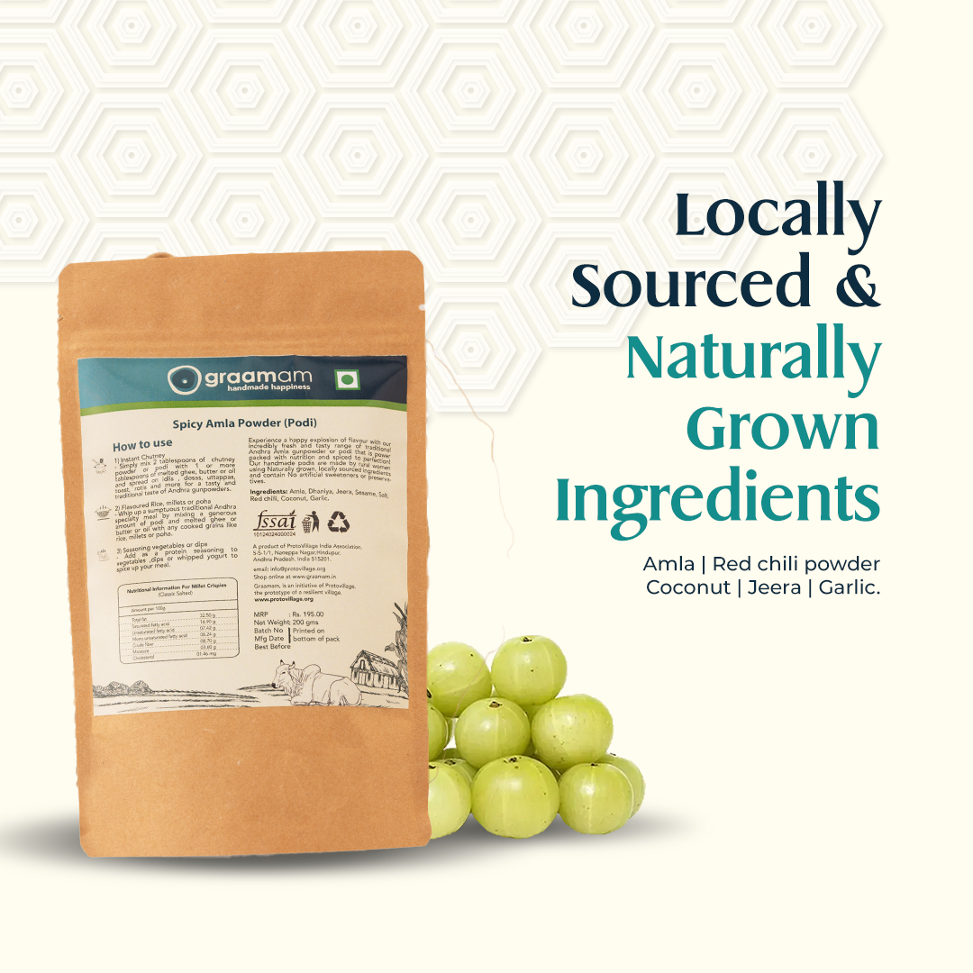 200gm Powder - Spicy Amla