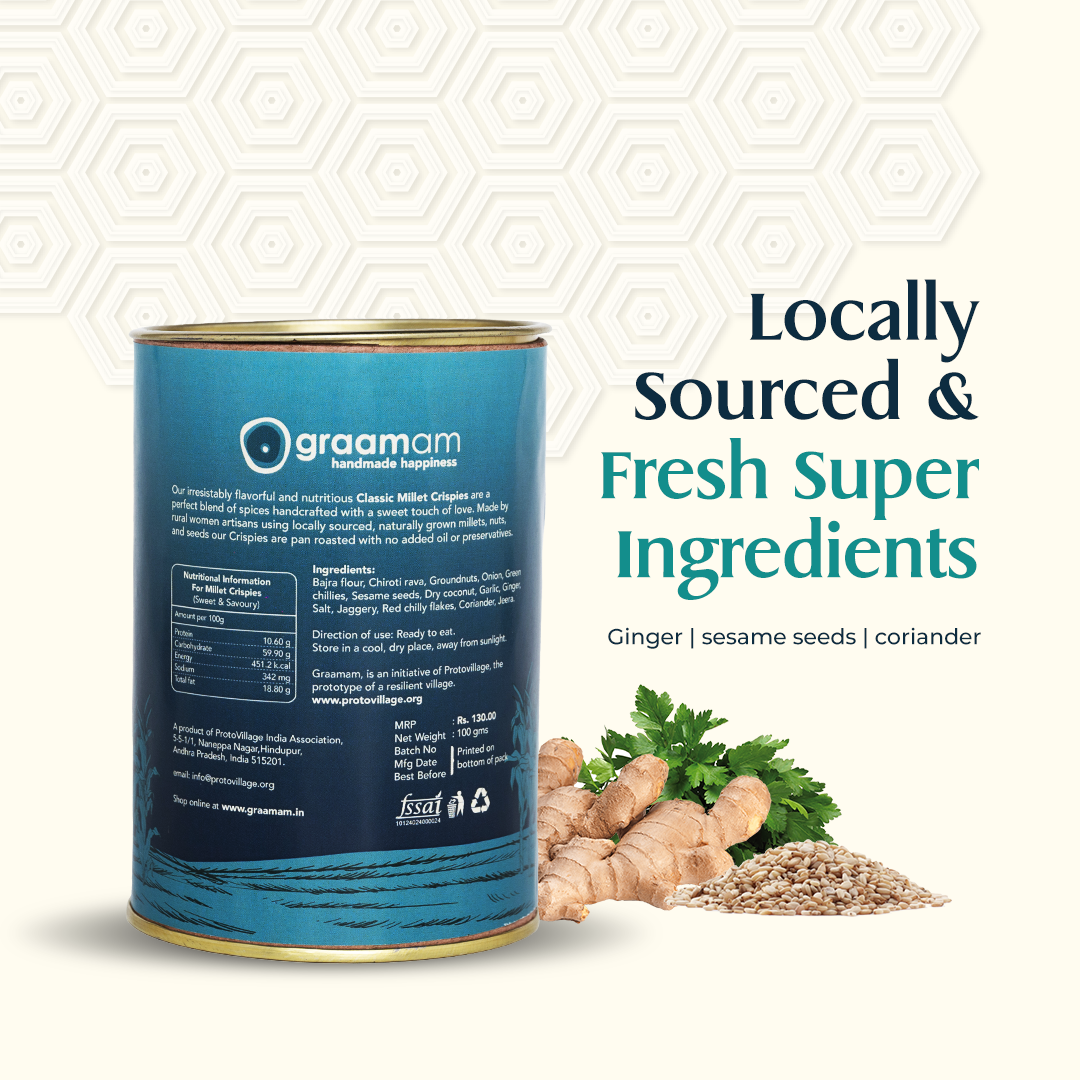 Millet Crispies- Classic