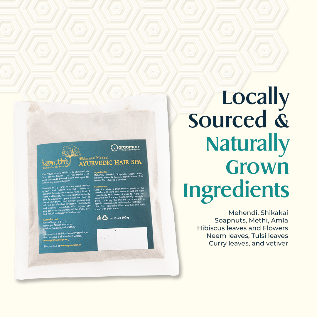 Kaanthi Hibiscus & Shikakai Hair Spa
