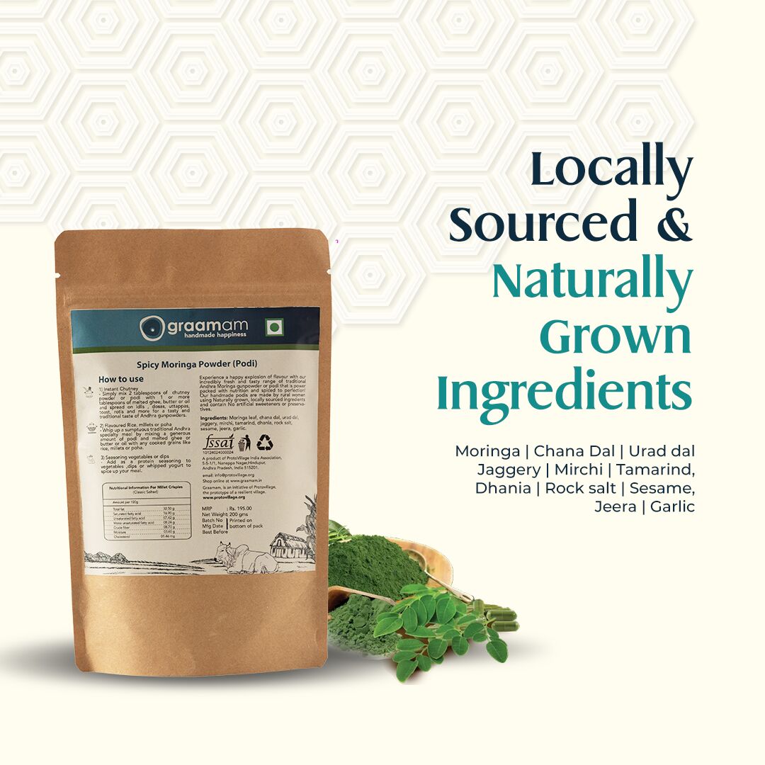 Artisanal Spicy Moringa Powder by Graamam, image 5