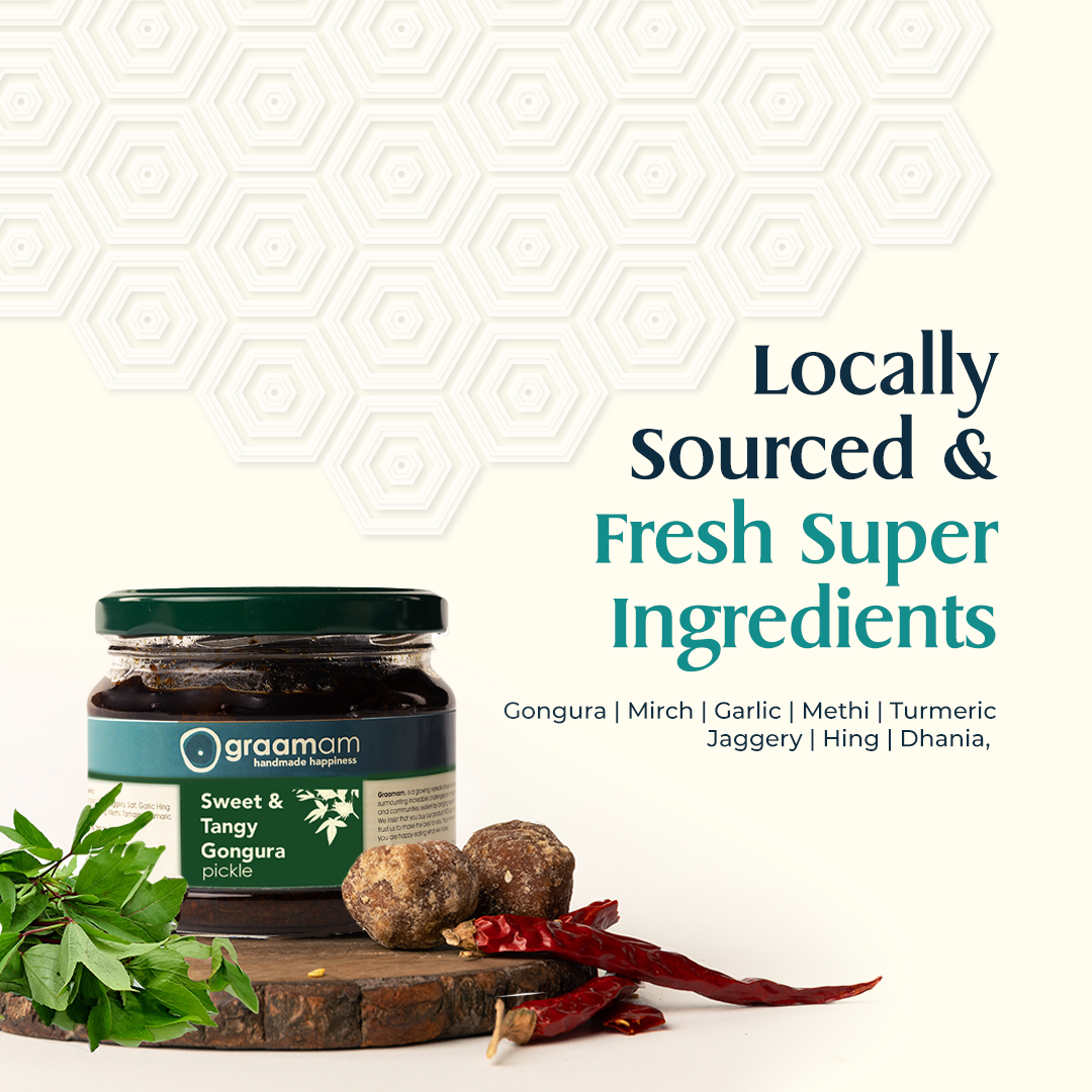 300gm Pickle - Sweet and Tangy Gongura