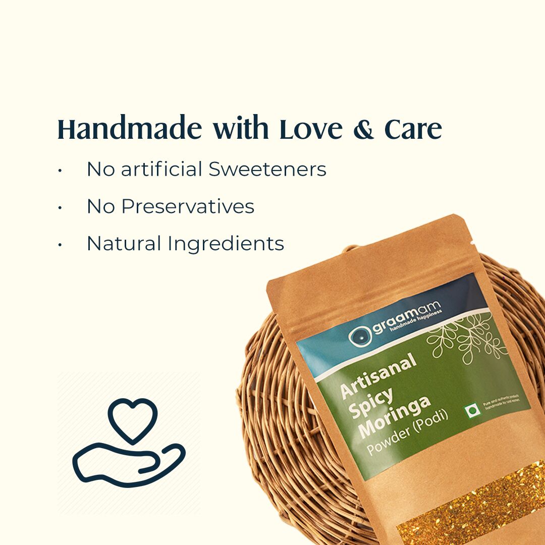 Artisanal Spicy Moringa Powder by Graamam, image 3