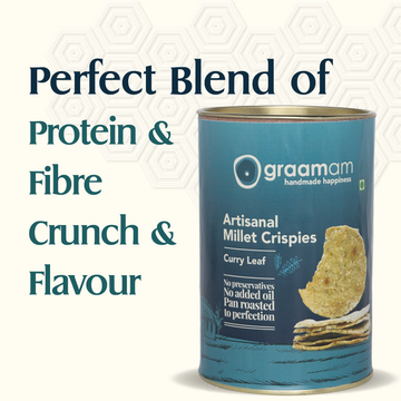 Millet Crispies - Curry Leaf