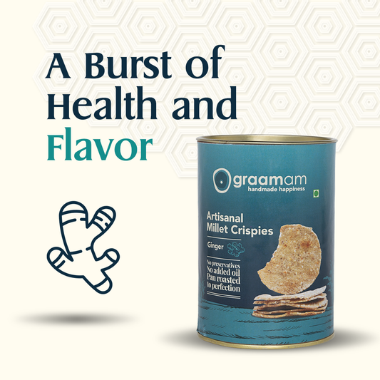 Millet Crispies - Ginger