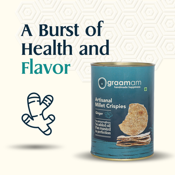 Millet Crispies - Ginger