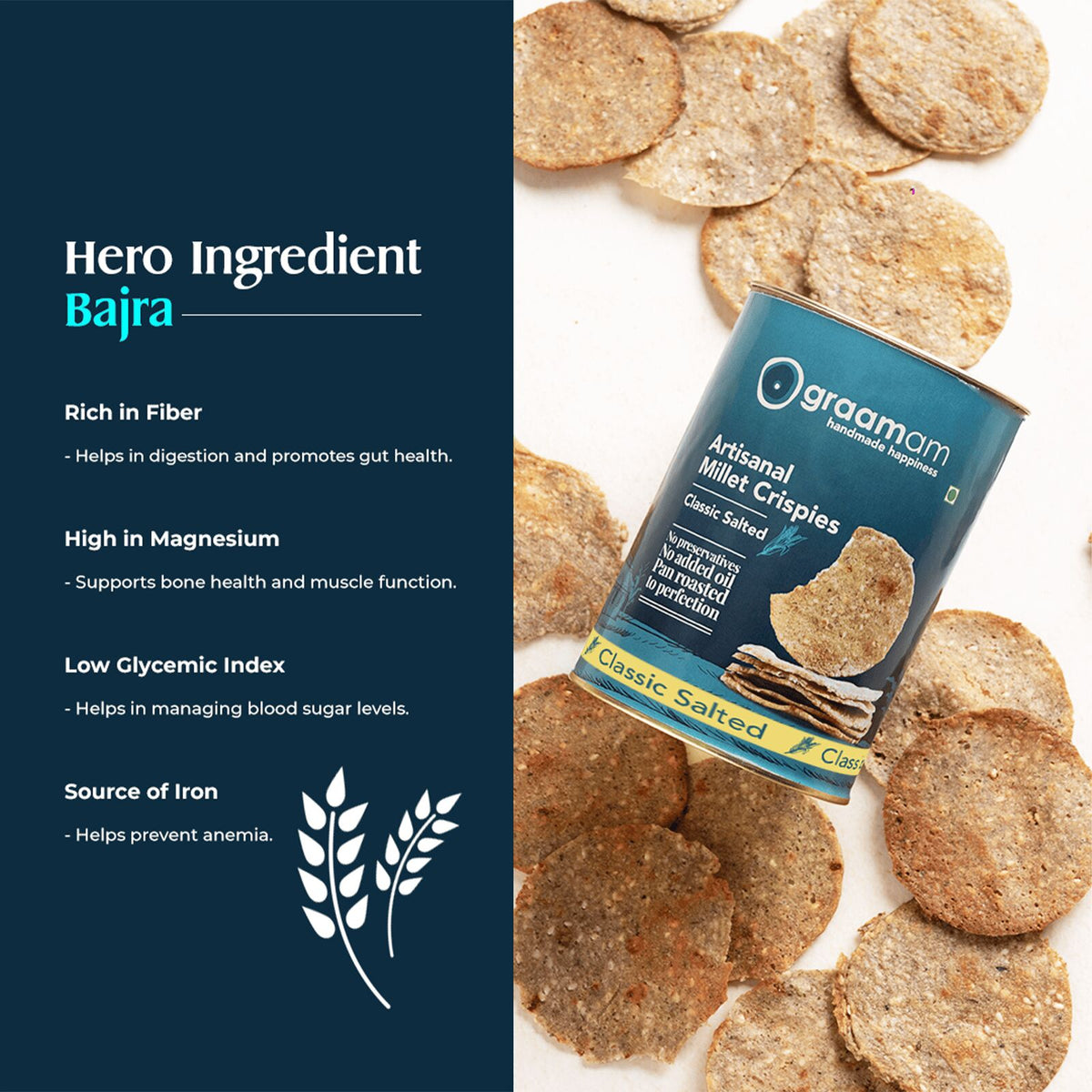 Millet Crispies- Classic by Graamam, image 2