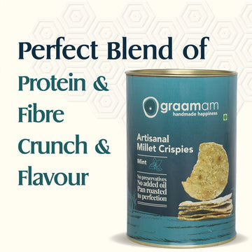 Millet Crispies - Mint by Graamam, image 1