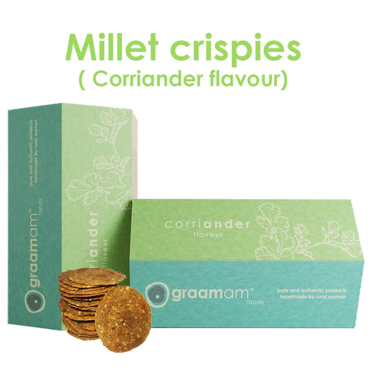 Millet Crispies (Coriander flavour)